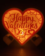 Heart Shaped Night Lamp