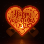 Heart Shaped Night Lamp