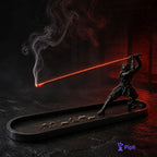 Afnan Gifts Katana Warrior Incense Holder with Ash Catcher