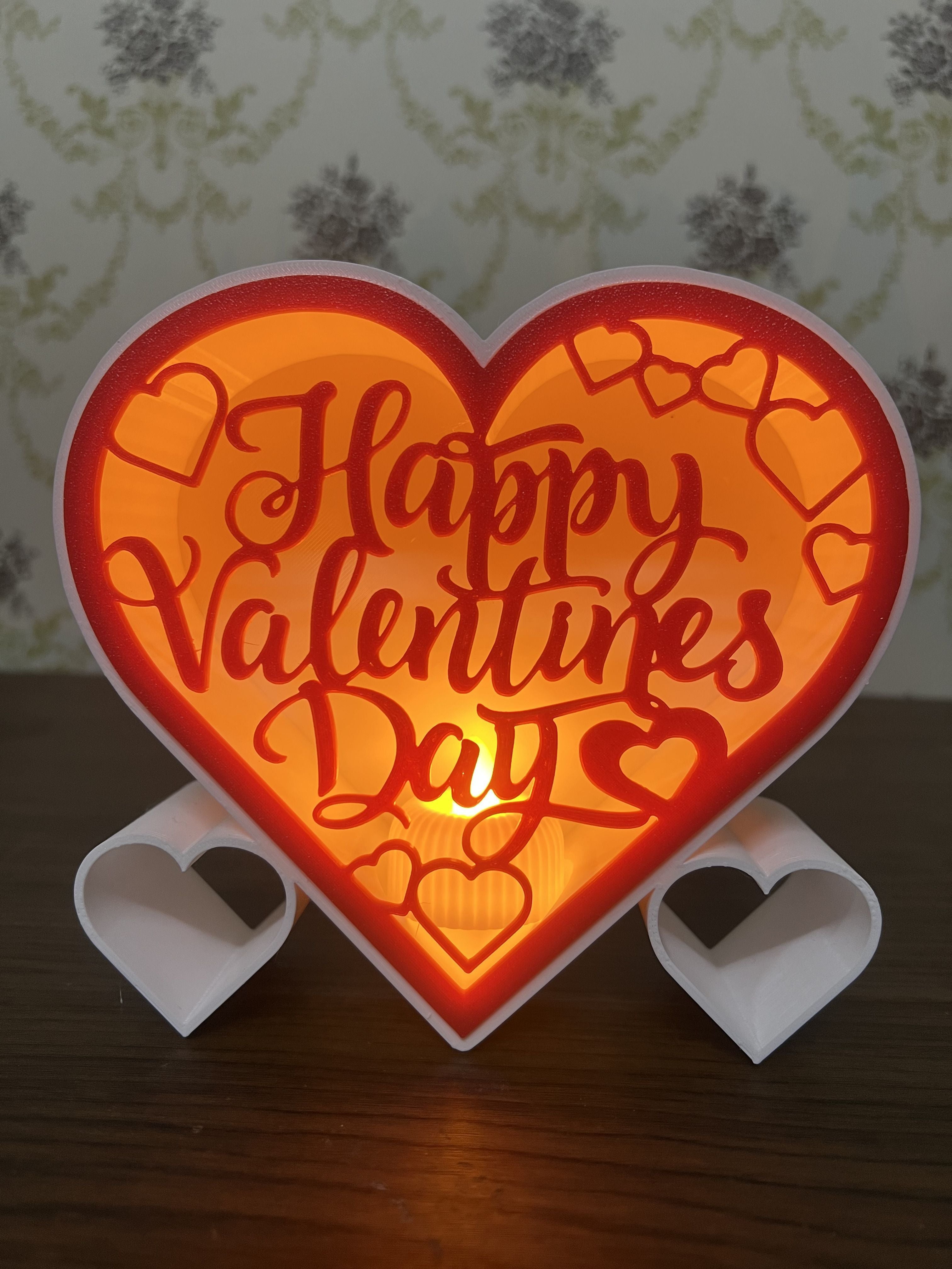 Heart Shaped Night Lamp