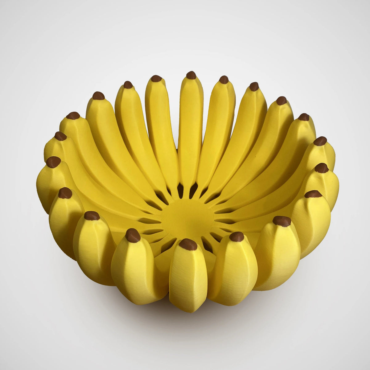 Afnan Gifts Plastic Decorative Bowl Banana-shaped Bowl