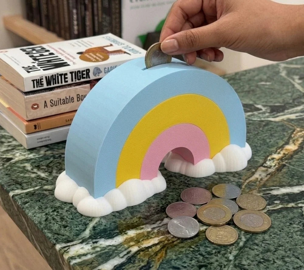 Afnan Gifts Rainbow Cloud Money Bank