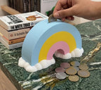 Afnan Gifts Rainbow Cloud Money Bank
