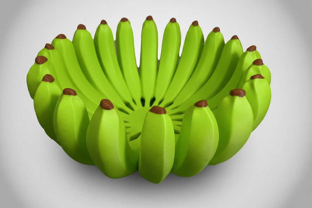 Afnan Gifts Plastic Decorative Bowl Banana-shaped Bowl