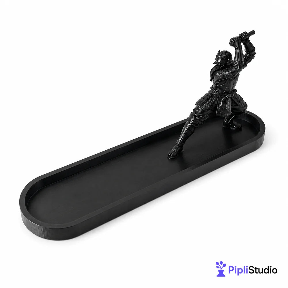 Afnan Gifts Katana Warrior Incense Holder with Ash Catcher