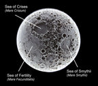 Afnan Gifts Wall Mounted Moon Lamp