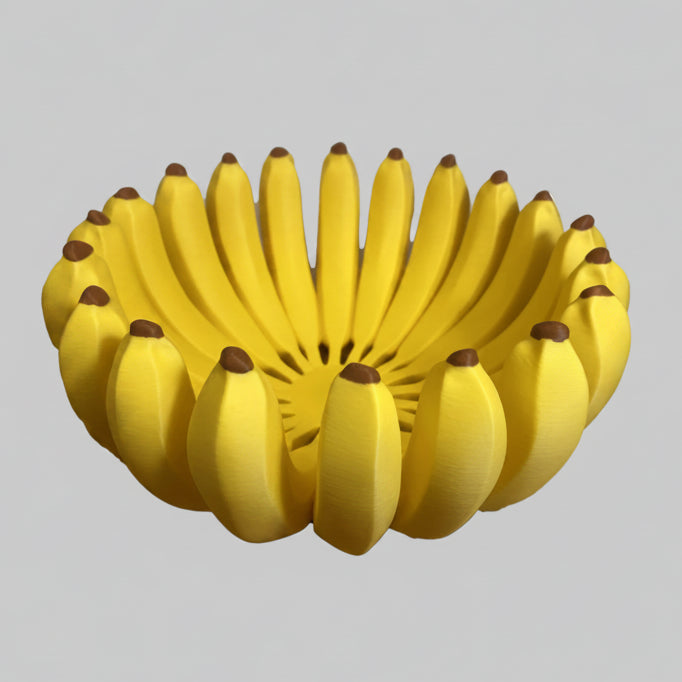 Afnan Gifts Plastic Decorative Bowl Banana-shaped Bowl