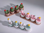 Afnan Gifts Love Knitted Cactus Décor Set (Threaded Design)