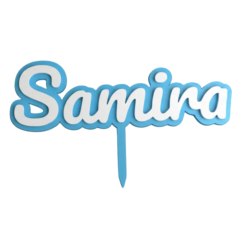 Afnan Gifts Name Cake Topper