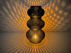 Moroccan-Style Mesh Tealight Holder with 3 Tealights